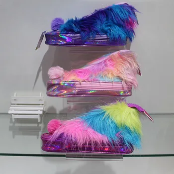 

Hot creative plush shoes Pencil case large capacity multi-function school storage cosmetic bag stationery school supply estuche