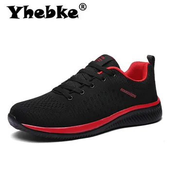 

Yhebke Spring Men Shoes Sneakers Casual Breathable Air Mesh Shoes Zapatillas Hombre Deportiva Sapato Masculino Adulto Big Size