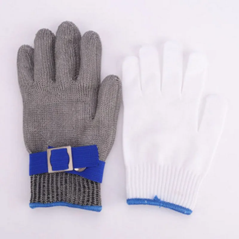 Защитные перчатки из нержавеющей стали с защитой от ударов, металлическая сетка для мясника 2 типа
