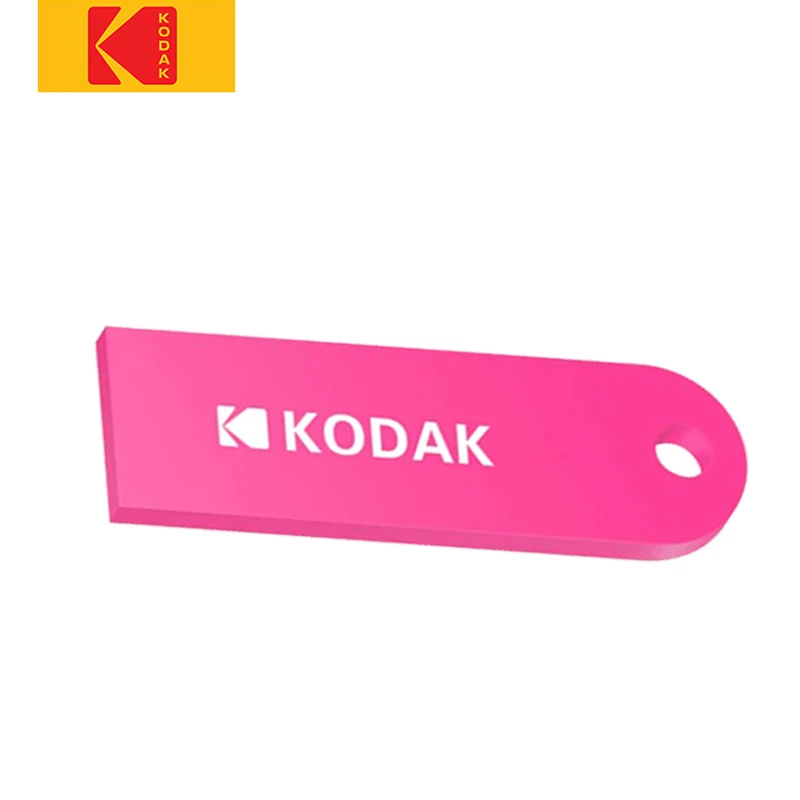 Kodak K212 пластиковый ключ Флешка 32 ГБ USB флэш-накопитель 64 ГБ флеш-накопитель USB 2,0 16 Гб карта памяти u диск memoria флеш-накопитель memoria Cel Stick - Цвет: Розовый