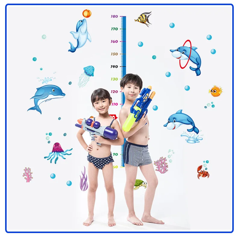 Наклейки на стену наклейки для измерения роста Детская комната украшения наклейки для измерения роста SK9034