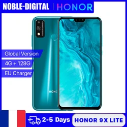 Глобальная версия Honor 9X Lite 4G 128G мобильный телефон 48MP двойной Камера Kirin 710 смартфон 6,5 дюймов Full View Дисплей 3750 мА-ч