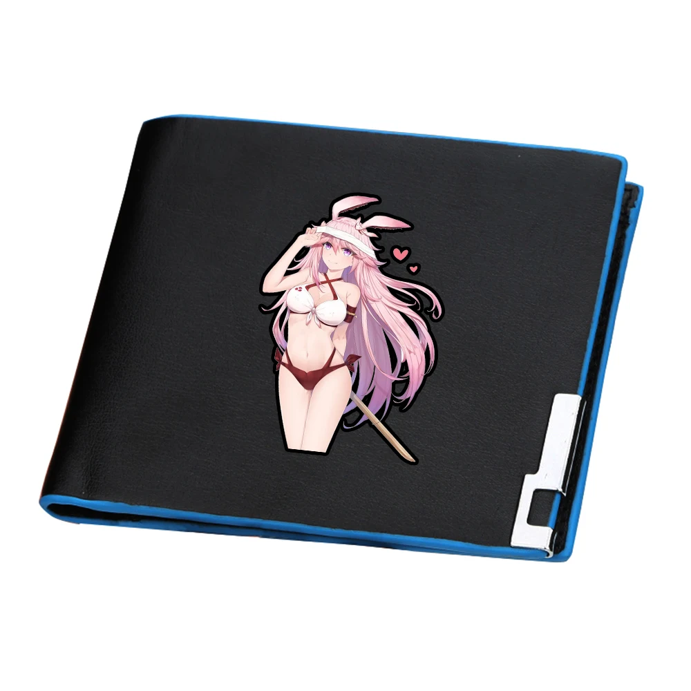 Honkai Impact Kawaii держатель для ID карт женская сумка денег MmiHoYo Yae Sakura тонкий кошелек из
