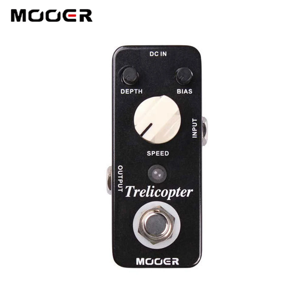 Free-shipping-NEW-Effect-Pedal-MOOER-Trelicopter-Classic-optical-Full-metal-shell-True-bypass