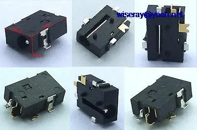 DHL/EMS образцы 2500 шт SMD SMT 2,5 мм X 0,7 мм DC разъем для планшетов вилка зарядного устройства soldering-A8
