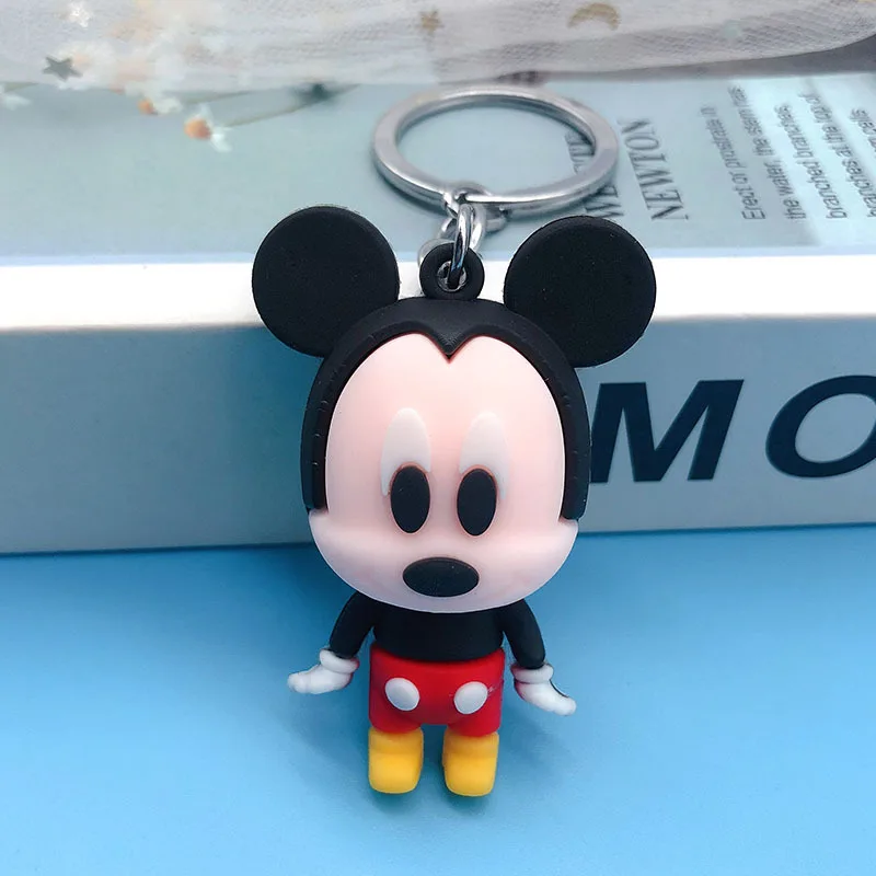 Disney Mickey Mouse Keychain Cute Minnie Princess Key Chain Fashion Toys for Girls Birthday Gifts 2021 | Игрушки и хобби