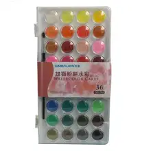 16 28 36 цветов акварельный набор красок/прозрачный сплошной цвет воды торты