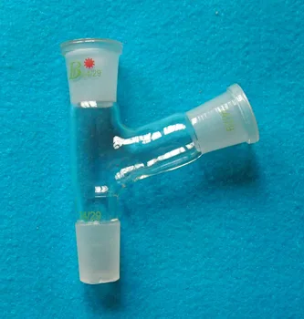 

24/29,Three way adapter,105 bend,distillation head,GG17,Laboratory glassware