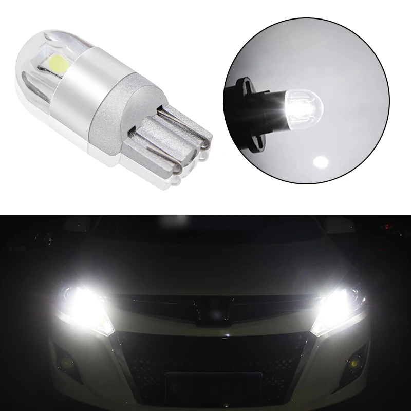 1 шт. автомобильный Стайлинг T10 W5W 2 SMD 3030 светодиодный светильник для авто 168 501 WY5W