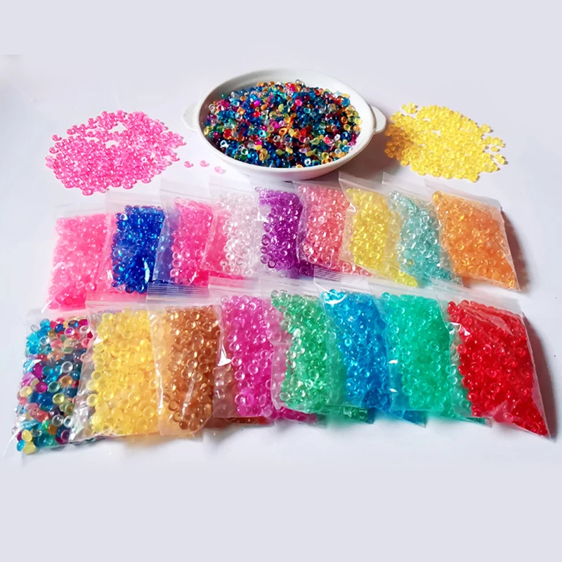 

Colorful Beads Balls Charms For Slime Supplies Addition For Fish Tank Accessories Diy Sprinkles Glue Slimes Filler Toys For Kids
