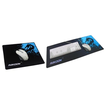 

RAKOON Xinlong Large Gaming Locking Edge Mouse Mat For Internet Bar Mouse pad(Control blue 25*30CM)
