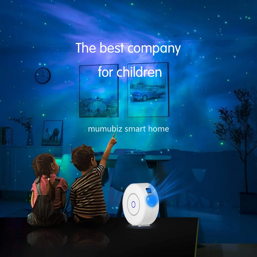 Controle sem Fio com Música Controle de Voz Novo Atualizado Inteligente Estrela Projecter Tuya App Ritmo Sycn Nebulosa Projetor Via Alexa - Image 6