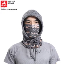 LECAGE Лыжная маска, зимняя теплая маска для лица, шлем, шапка для шеи, Лыжные шапки, зимние ветрозащитные уличные походные шапки, теплая шапка для велоспорта