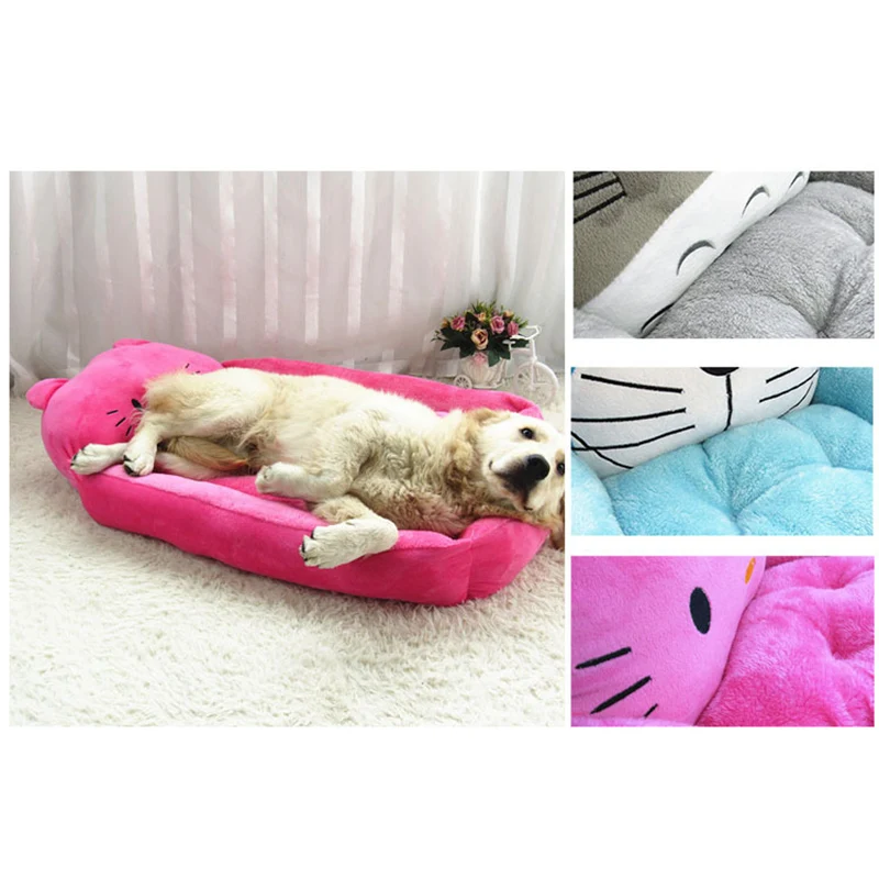 2019Pet диван милый питомец собака кровать коврики животные мультфильм формы питомники PP Хлопок Теплый кот дом собака коврик плюшевый коврики большое одеяло