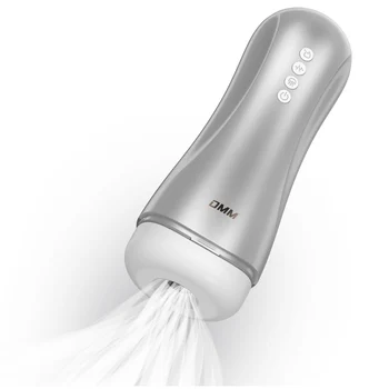 DRAIMIOR Vibrating Masturbator Real Feel Oral Sex Sucking Masturbation device Adults Sex Toys Blowjob Cup For Male 5