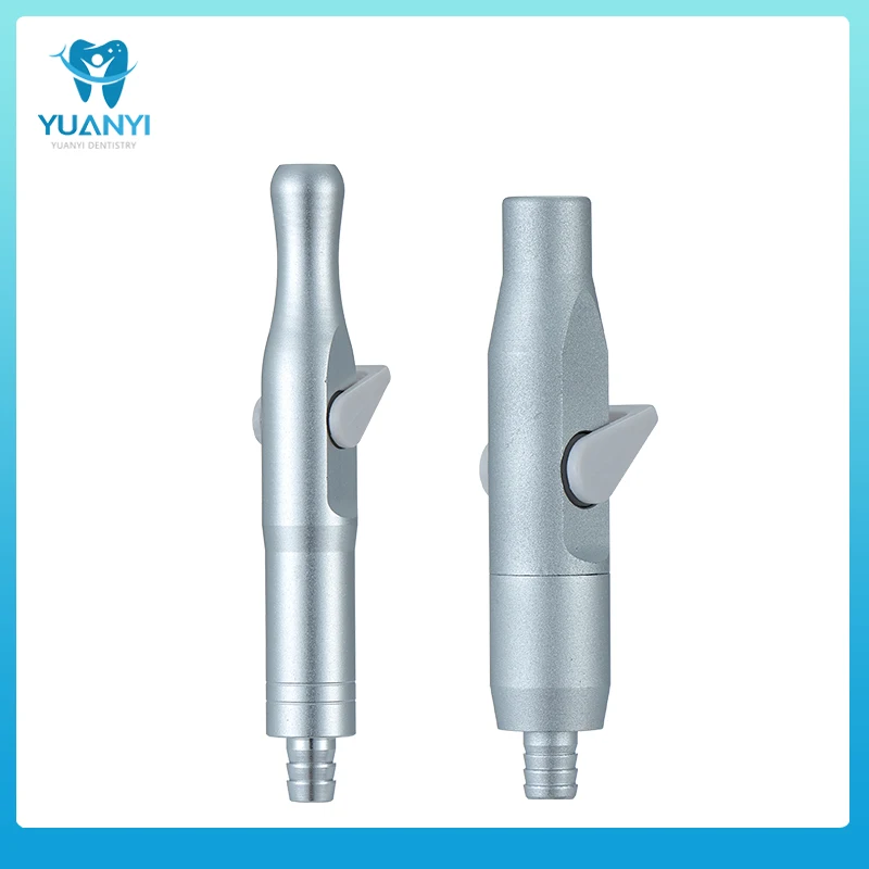 

1pcs Universal Saliva Swivel Sucker Suction Handle With Adjustable Dental Tool aluminium Valve Strong Weak Suction Autoclavable