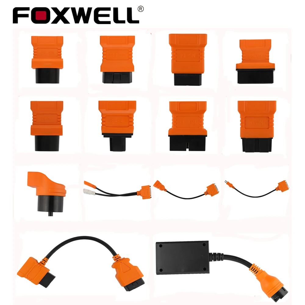 Оригинальный кабель Foxwell OBD2 для BMW 20PIN разъем OBDI benz 38pin Toyota 22PIN NT644 Pro NT510 адаптер