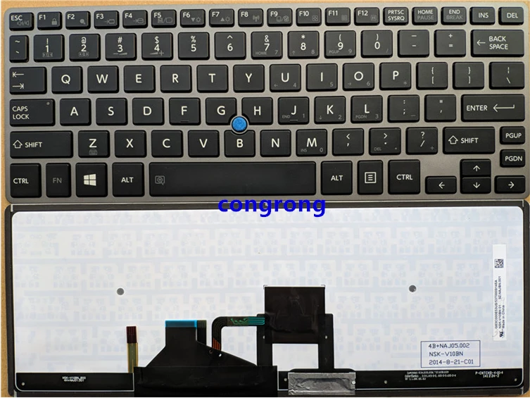 Teclado para Laptop Toshiba Portátil com Empunhadura