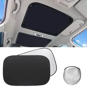 

2pcs Car sunroof shading Awning auto parasol coche Window sun shade cover visor Protective Mosquito Block Blind Foldable 2020
