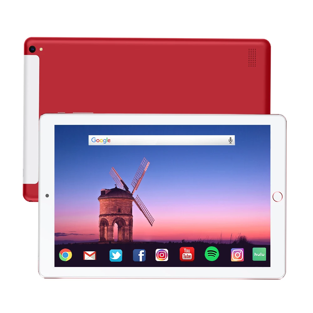 

NEW 10.1 inch Tablet Pc Quad Core Android 3GB RAM 32GB ROM IPS Dual SIM Phone Call Tablets