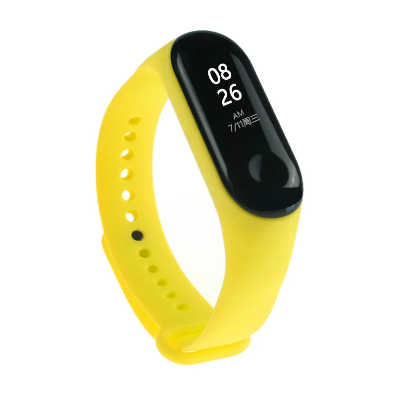 Mi Band 4 ремешок для Xiaomi mi Band 3 аксессуары с камуфляжным принтом силиконовый пояс для красоты с цветочным принтом сменный ремешок M3M4 - Цвет ремешка: 17