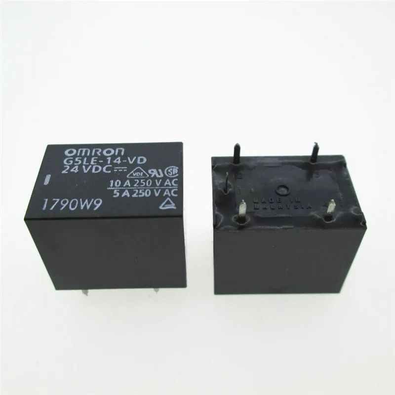Новый реле G5LE 1 VD 24VDC 14 G5LE1VD G5LE14VD DC24V 24V 10A 5PIN|Реле| |