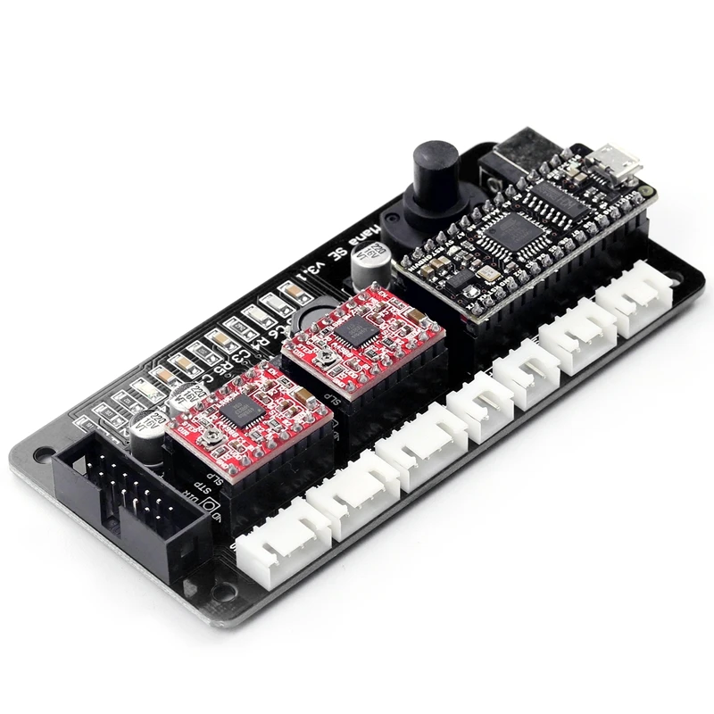 Eleksmana Se Xy 2 Axis Stepper Motor Driver Controller Board Control Panel For Diy Engraver
