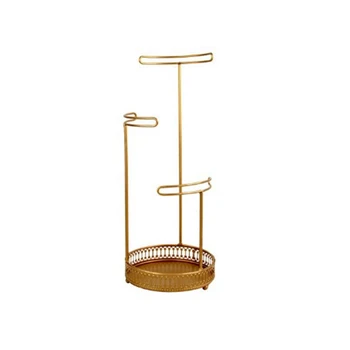 

Metal Jewelry Holder Earrings Necklace Pendant Bracelet Jewelry Display Stand Tray Storage Racks Organizer Holder
