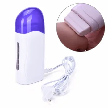 

1Pc For Depilation With EU Plug Wax Cartridge Portable Epilator Roll On Depilatory Heater For Hair Removal