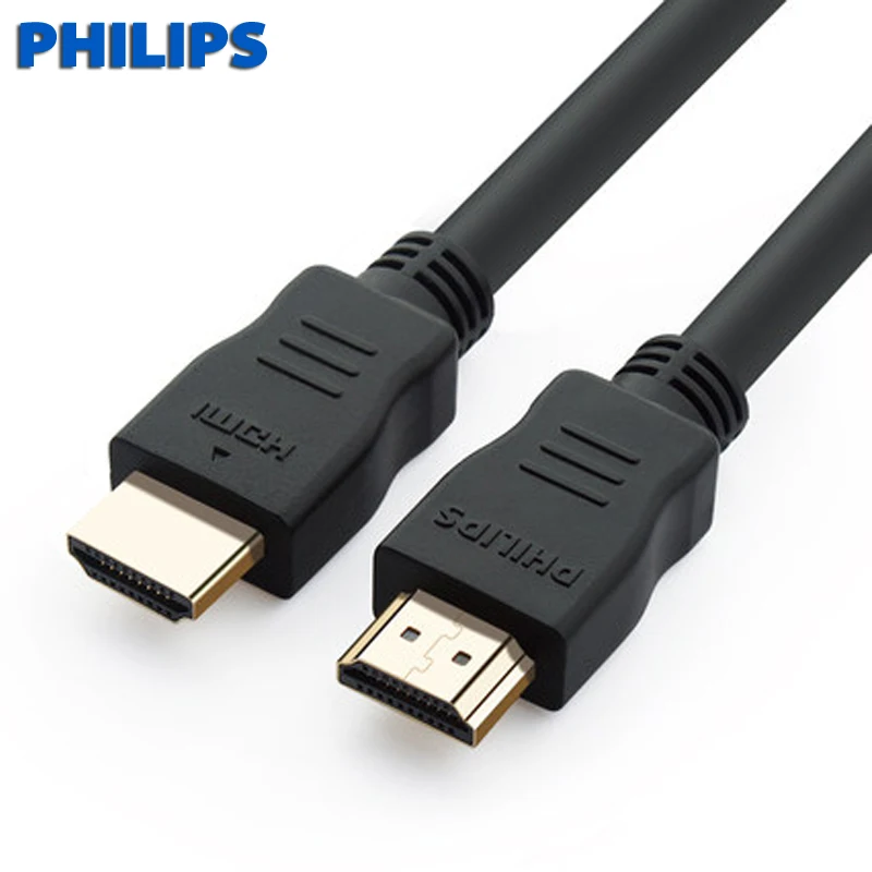 Кабель Philips HDMI-HDMI 1 м 2 3 5 4K 60 гц высокоскоростной 0 позолоченный шнур для UHD FHD 3D Xbox PS3