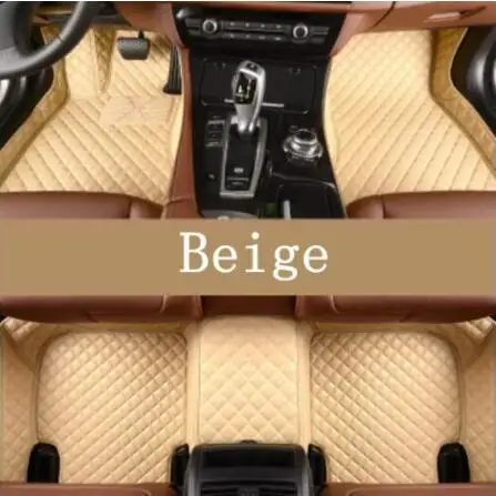 Высококачественные автомобильные кожаные коврики подходит для Toyota CAMRY 2015.2016.2017