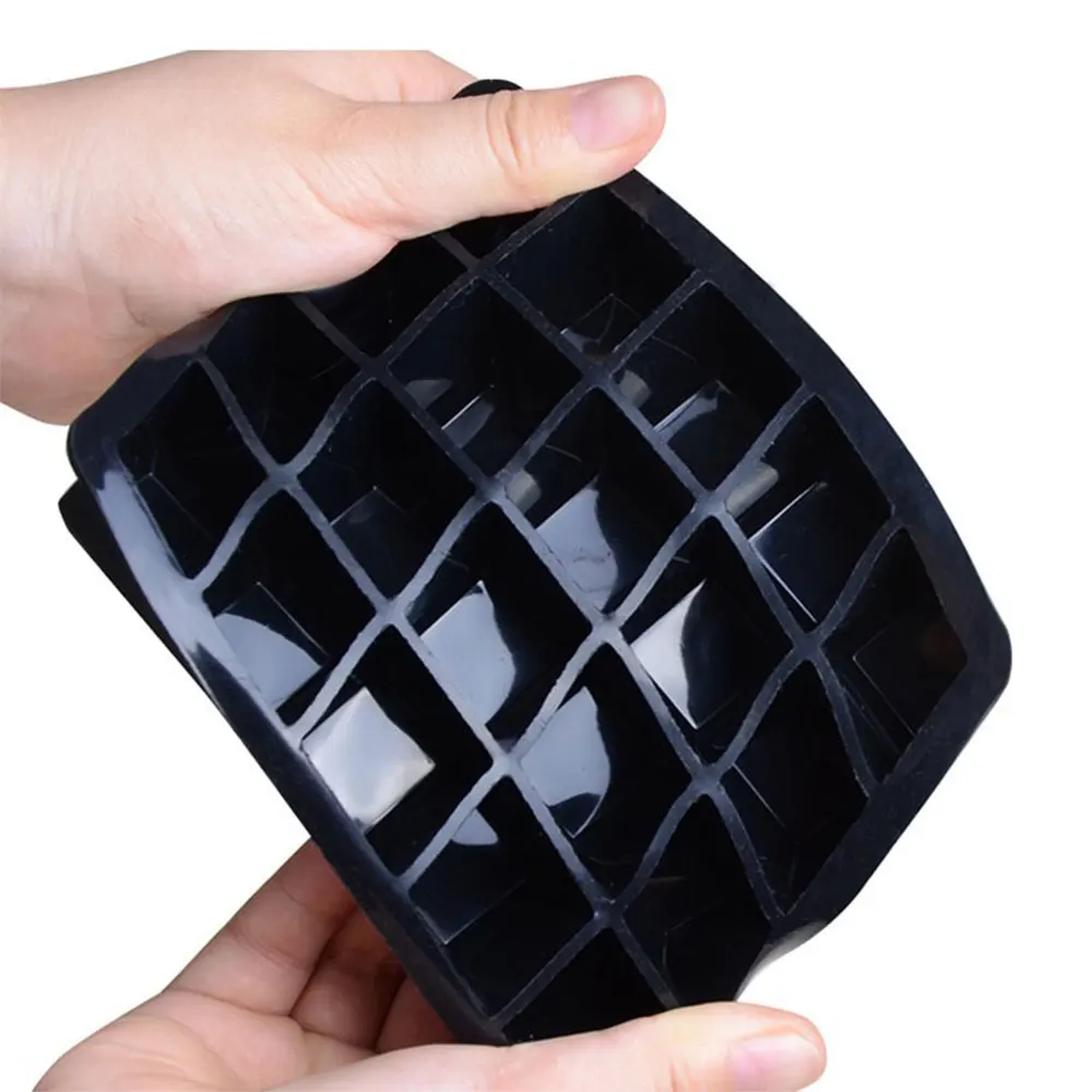 20 сетки поддон для льда формы квадратной формы силиконовые льда DIY 5 цветов