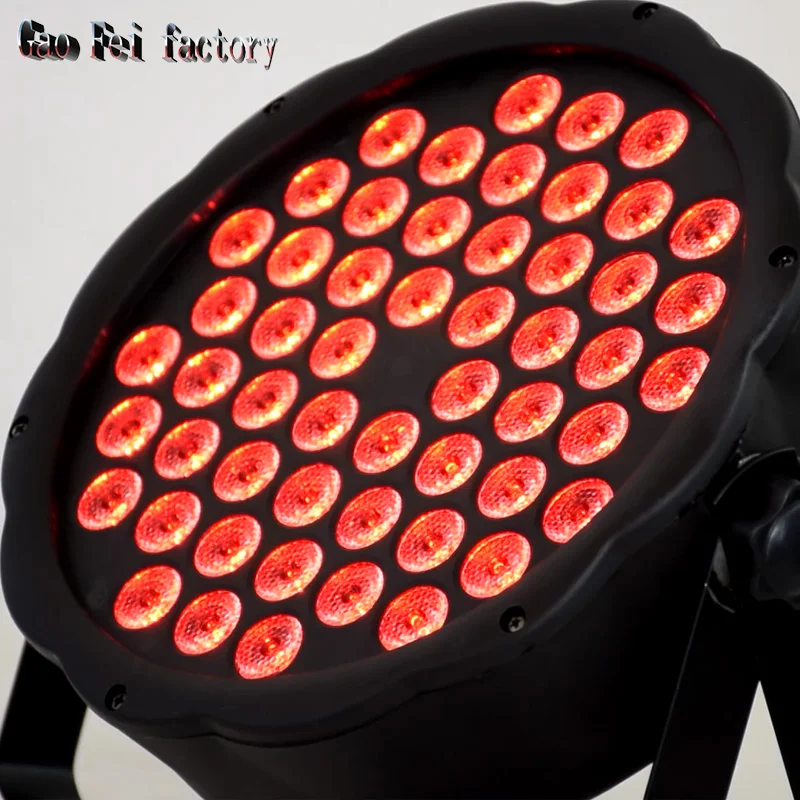 Миниатюрное сценическое освещение Par Led RGB высокого качества плоская