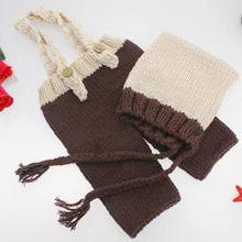 Одежда для малышей, реквизит для фотосъемки, вязаные пряжа ручной работы, милые штаны для младенцев, мягкие Аксессуары для фотосъемки