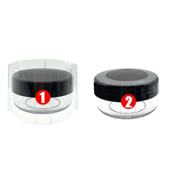

500Pcs Shrink Wrap Tube for 5g Lip Blam Containers Plastic Cosmetic Container