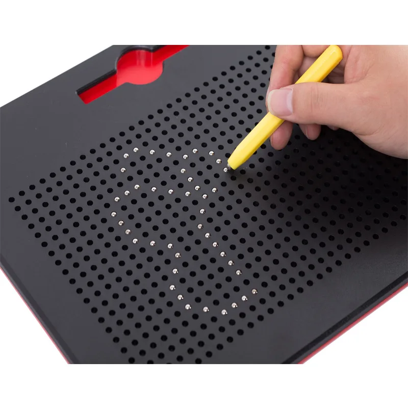 

Magnetic Tablet Drawing Board Pad Toy Bead Magnet Stylus Pen Alphabet Numbers Writing Memo Board Learning Educational Kid Toy