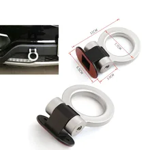 

Car Tool Rear Front Trailer Racing Ring Vehicle Towing Hook Accessories Hot Selling Car Styling Trailer Hook Sticker Decoration
