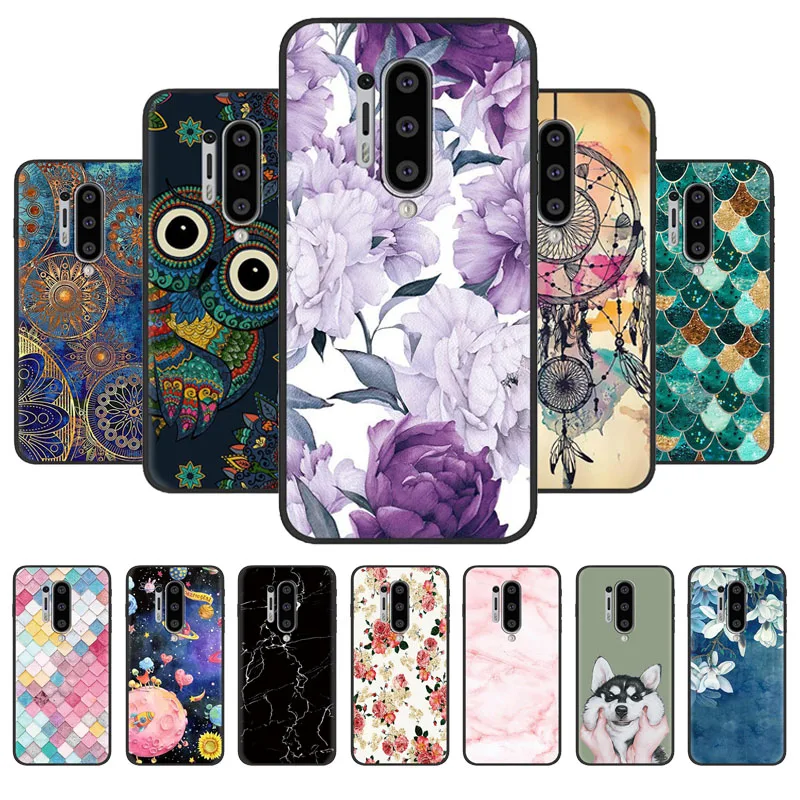 Чехол для OnePlus 8 Pro мягкий силиконовый черный бампер из ТПУ Oneplus T One plus защитный