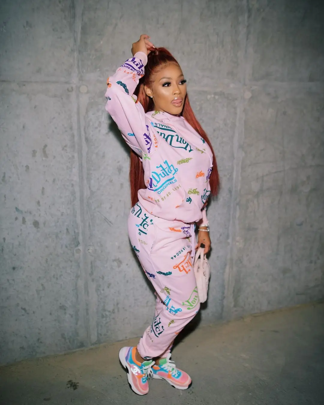 Coffeehot two piece set women Sporty Casual Letter Print Hooded Tracksuit Women Pants Sets