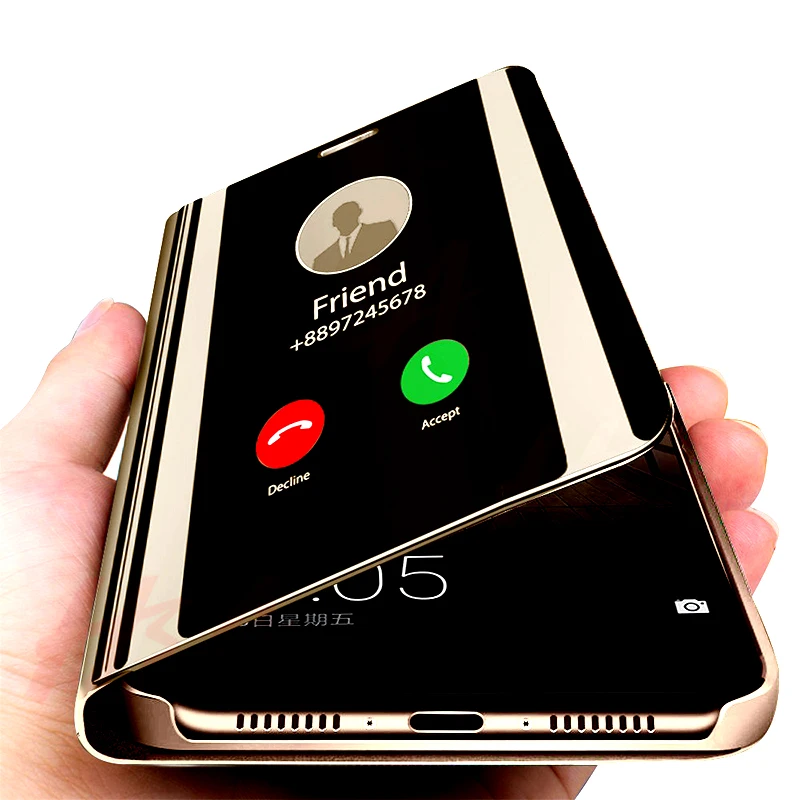 

Smart Mirror Flip Case For Xiaomi Mi 9T Case for xiaomi redmi note 7 pro 7a go k20 mi 9 cc9 cc9e mi a2 a3 lite max 3 cover cases