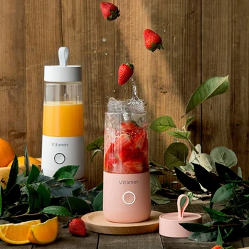 

350ml Mini Juicer Electric USB Smoothie Blender Fruit Cup Quick Mixer Maker