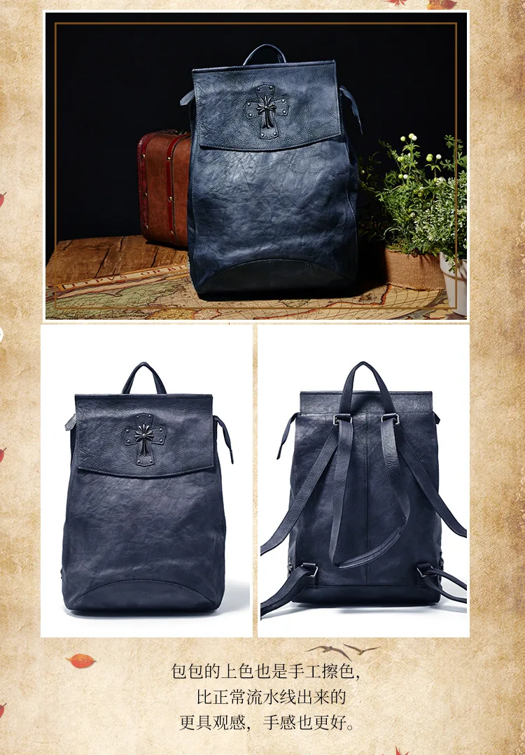 Новая стильная женская сумка в европейском и американском стиле в стиле ретро растительное Дубление первый слой кожаная сумка ручной