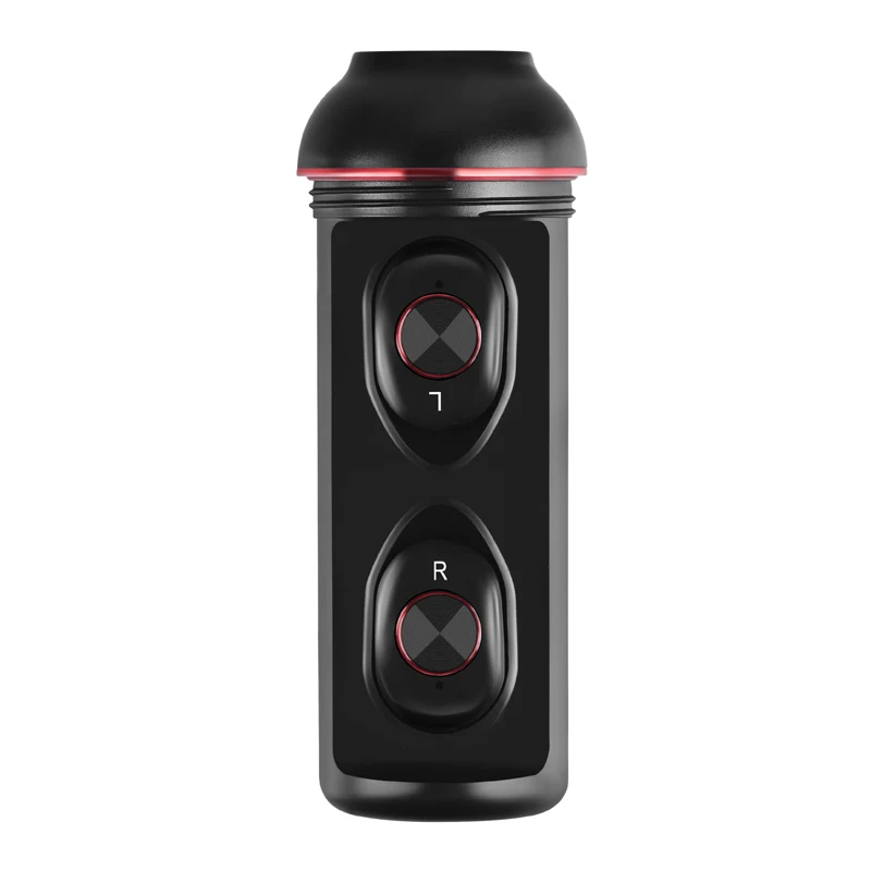 Red TWS Ari8 стерео объемные наушники Bluetooth 5,0 шумоподавление Беспроводные наушники с сенсорным управлением IPX5 Водонепроницаемая гарнитура - Цвет: Red