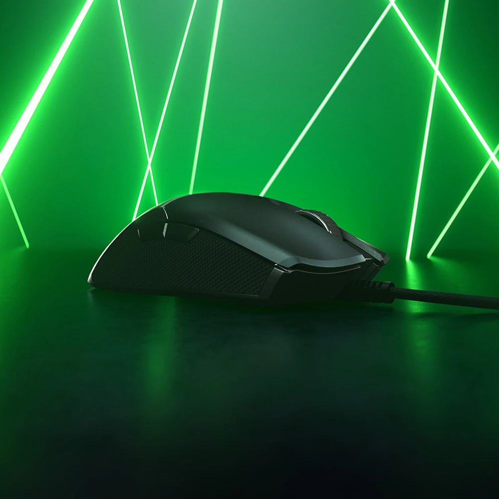 Razer Viper Проводная игровая мышь 16000 dpi RGB компьютерные мыши PAW3390 Оптический сенсор 60g Легкий кабель SpeedFlex dpi