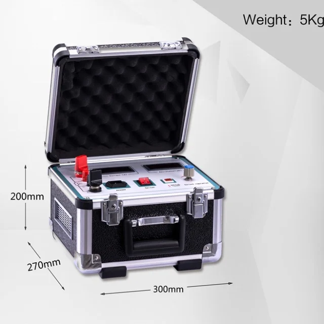100A 200A Switch Contact Resistance Meter Loop Resistance Tester