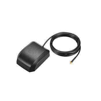 

uxcell 1 Pcs GPS Active Antenna MMCX Male Plug 34dB Aerial Connector Cable with Magnetic Mount 2 Meters Wire L