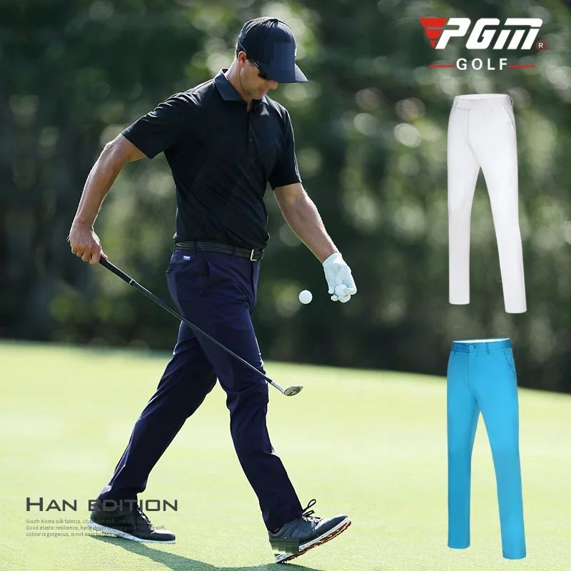 Men Golf Tennis Baseball Pants Slim Full Long Pant Thin Loose Trousers Casual Pant High Elastic Sports Casual Pants XXS-XXXL golf sports trousers