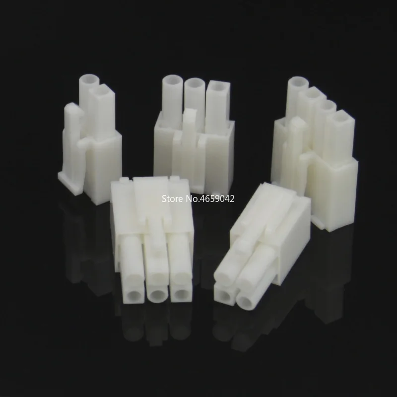 10PCS EL 4 5mm Small Tamiya Automotive Connector Plug Male Housing EL4