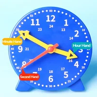 Children Montessori Clock Educational Toys Hour Minute Second Cognition Colorful Clocks Toys Kids Early Preschool Teaching Aids 2