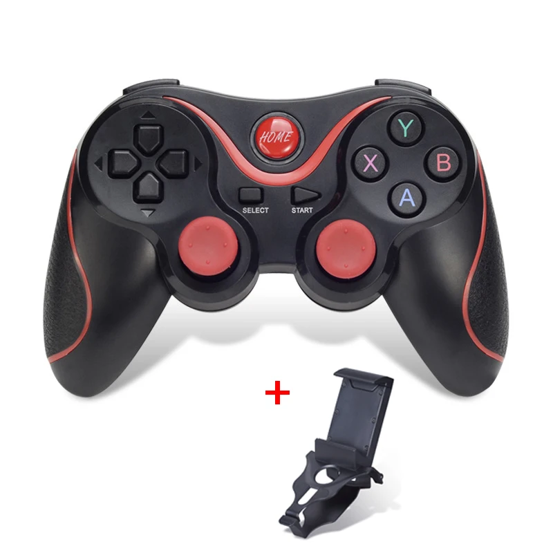 gamepad with stand X3 Bluetooth беспроводной геймпад поддержка официального приложения игровой коврик контроллер Джойстик для Iphone IOS Android игровая ручка для ПК ТВ коробка - Цвет: gamepad with stand